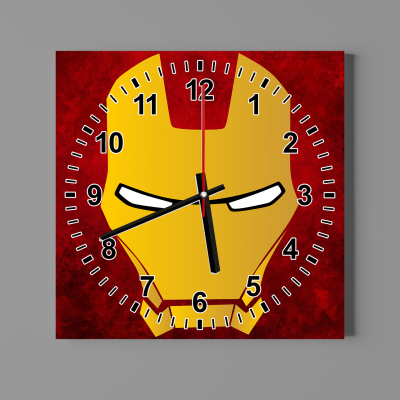 Relógio de Parede em MDF Super Hérois