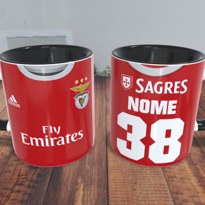 Caneca Benfica Personalizada