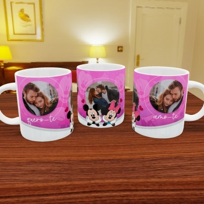 Canecas Namorados Mickey e Minnie - 12 Temas