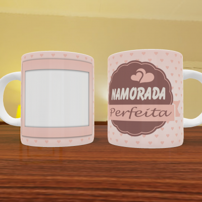 Caneca Namorados Com Foto - 18 Temas