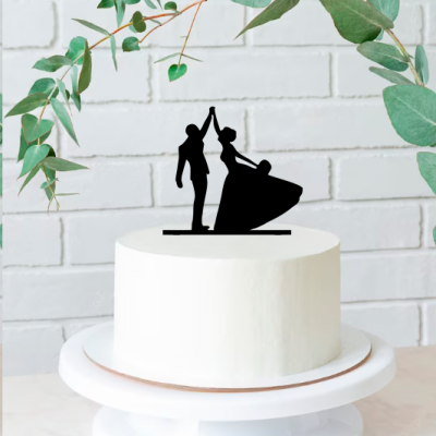 Topo de Bolo para Casamento Give Me 5