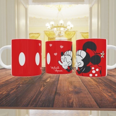 Canecas Mickey e Minnie - 24 Imagens