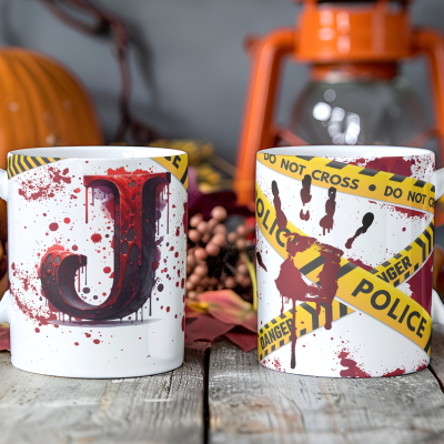 Caneca Alfabeto Hallowen