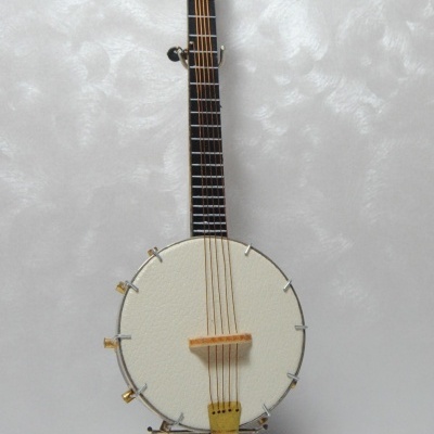 Banjo decorativo em miniatura