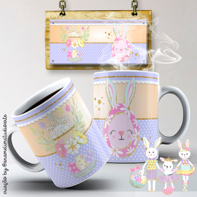 Caneca Feliz Páscoa