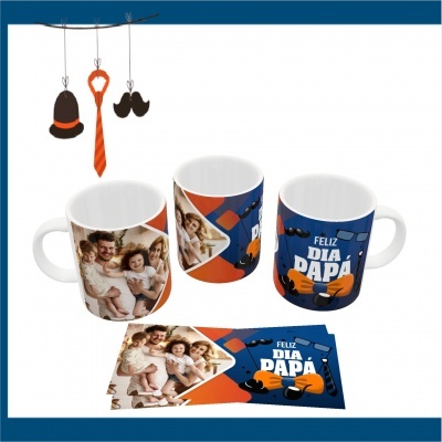 Caneca Dia do Pai Personalizada com Foto