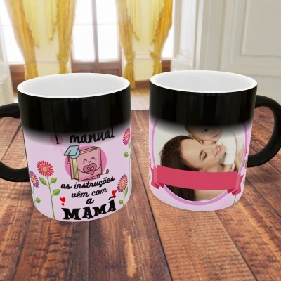 Caneca Dia da Mãe - 9 Imagens