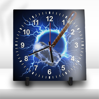 Relógio Azulejo Super Hérois