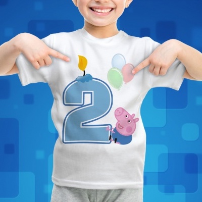 T-shirt Aniversário  Criança