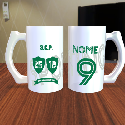 Caneca de Cerveja Sporting Dobradinha