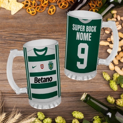 Caneca de Cerveja Equipamento Sporting