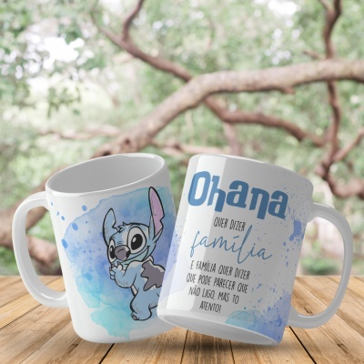 Canecas Stitch Ohana
