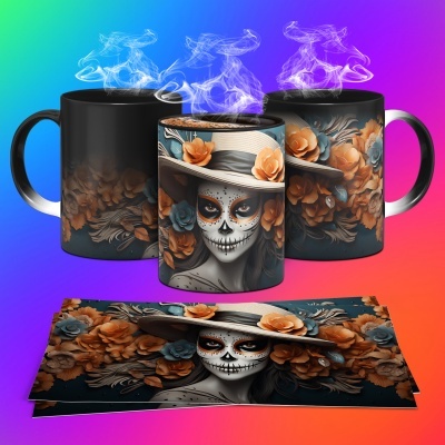 Caneca Dia dos Mortos