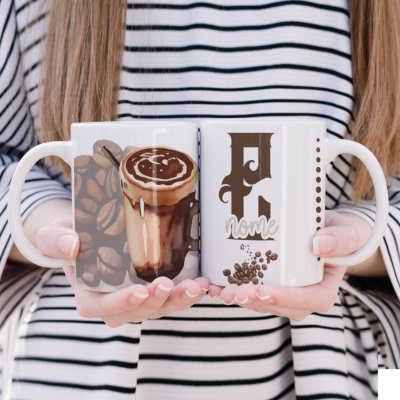 Caneca Alfabeto Café