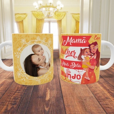 Caneca Dia da Mãe - 10 Imagens