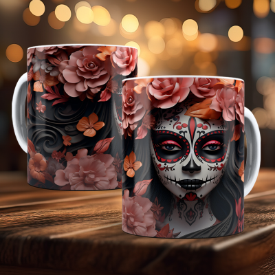 Caneca Dia dos Mortos