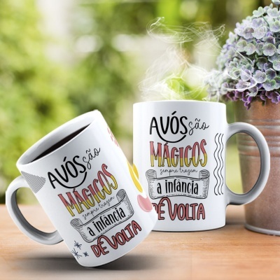Caneca Os Avós São Mágicos...