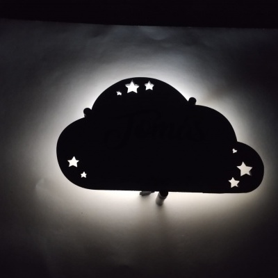 Luz de Presença em Forma de Nuvem Personalizado Luz de Presença em Forma de Nuvem Personalizado