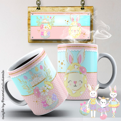 Caneca Feliz Páscoa