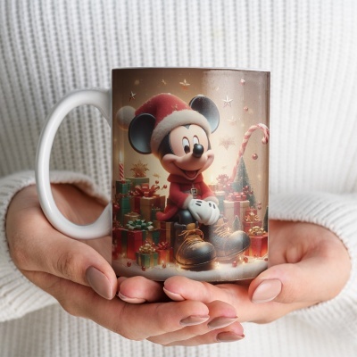 Caneca Natal Mickey