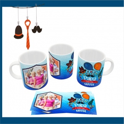 Caneca Dia do Pai Personalizada com Foto
