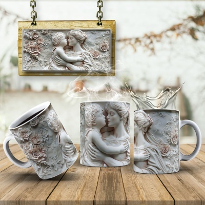 Caneca Mãe Mármore