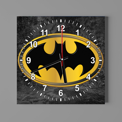 Relógio de Parede em MDF Super Hérois