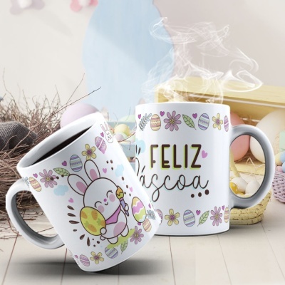Caneca Feliz Páscoa