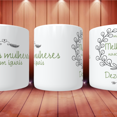 Caneca Aniversário Mulheres