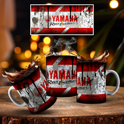 Canecas Marcas de Motas Lata de Óleo