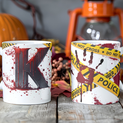Caneca Alfabeto Hallowen