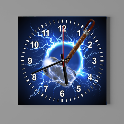 Relógio de Parede em MDF Super Hérois