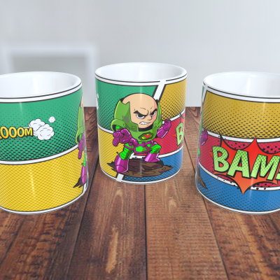 Canecas Heróis e Vilões DC