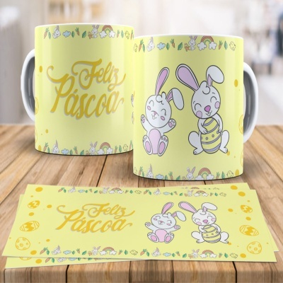 Caneca Coelho Páscoa