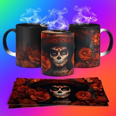 Caneca Dia dos Mortos