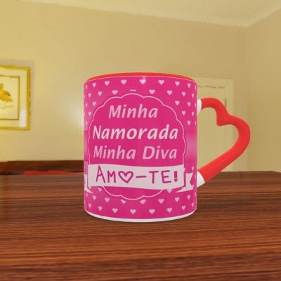 Caneca Namorados Com Foto - 18 Temas