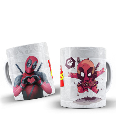Caneca "Coleção Marvel"