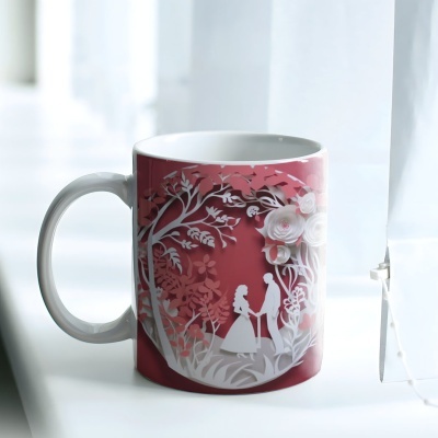 Caneca Casais de Papel