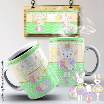 Caneca Feliz Páscoa