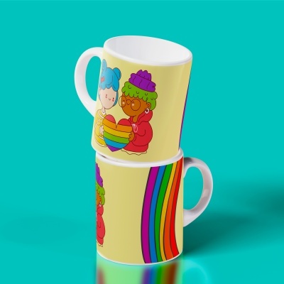 Canecas Acima de Tudo Amor...