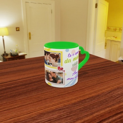 Canecas Love Collage - 9 Temas