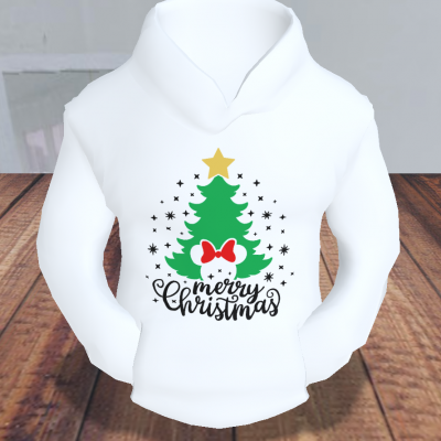 Sweatshirt  Pinheiro de Natal Minnie e Mickey