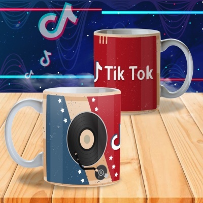 Canecas Tik Tok  C/ Foto