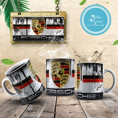 Canecas Marcas de Carros Lata de Óleo