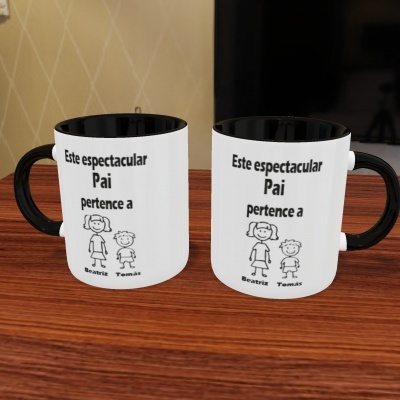 Caneca Este espectacular Pai pertence a
