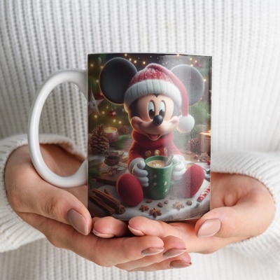 Caneca Natal Mickey