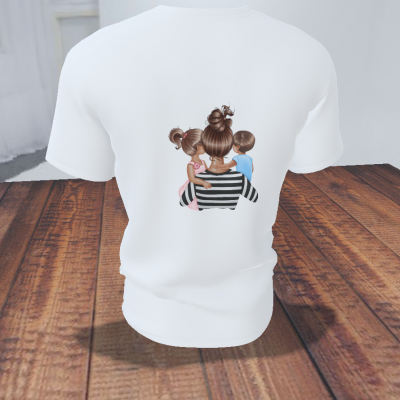 T-Shirt Best Mom Ever Casal