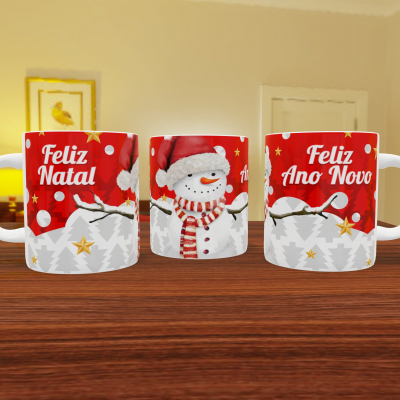 Canecas de Natal - 12 temas