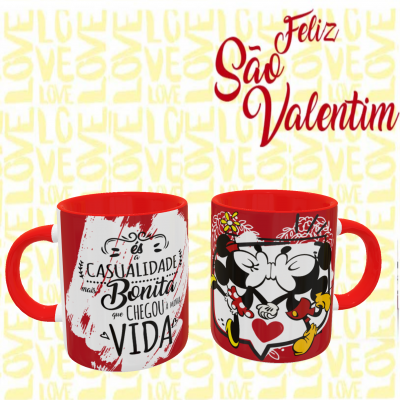 Canecas Mickey Love - 7 Temas