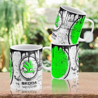 Canecas Marcas de Carros Lata de Óleo